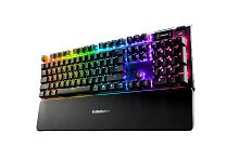 Клавиатура Steelseries Apex 5, 64532 Игровая, Механические клавиши QX2, USB, Подсветка RGB, Размер: 160*370*35 мм., Анг/Рус, Чёрный